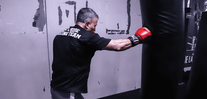 Heavy Bag Drills.